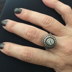 Brighton circular 2-toned ring